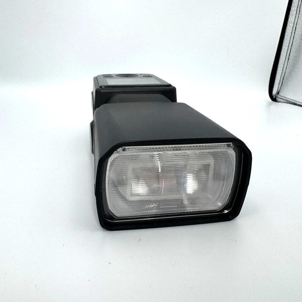 Digital Camera Speedlight External Flash LCD Hot Shoe w/ Case Parts Repair